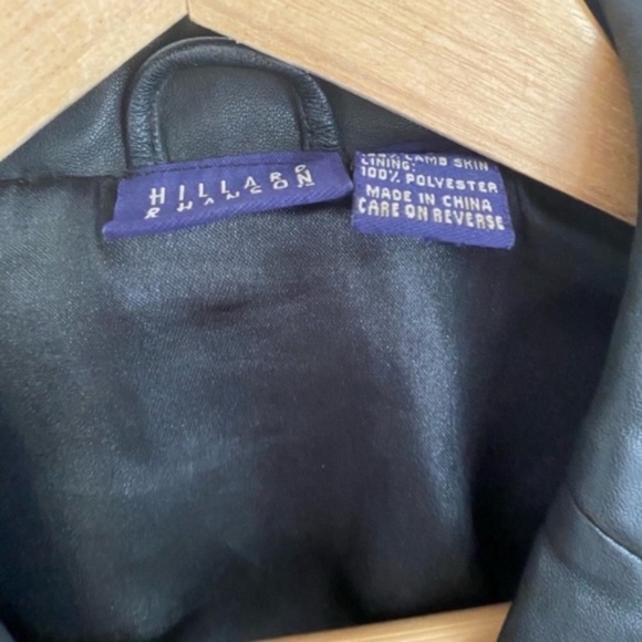 Hillard & Hanson Lambskin Leather Jacket - Picture 2 of 5